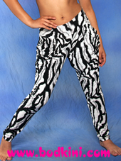 Fierce Zebra Harem Pants