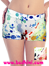 EPIC Watercolor Stain Booty Shorts
