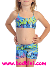 Mini EPIC Gymnastics Bra Top and Shorts Outfit