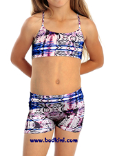 Mini EPIC Aztec Remix Bra Top and Shorts Outfit