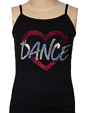 Tactel Mini Heart of Dance Sequin Camisole